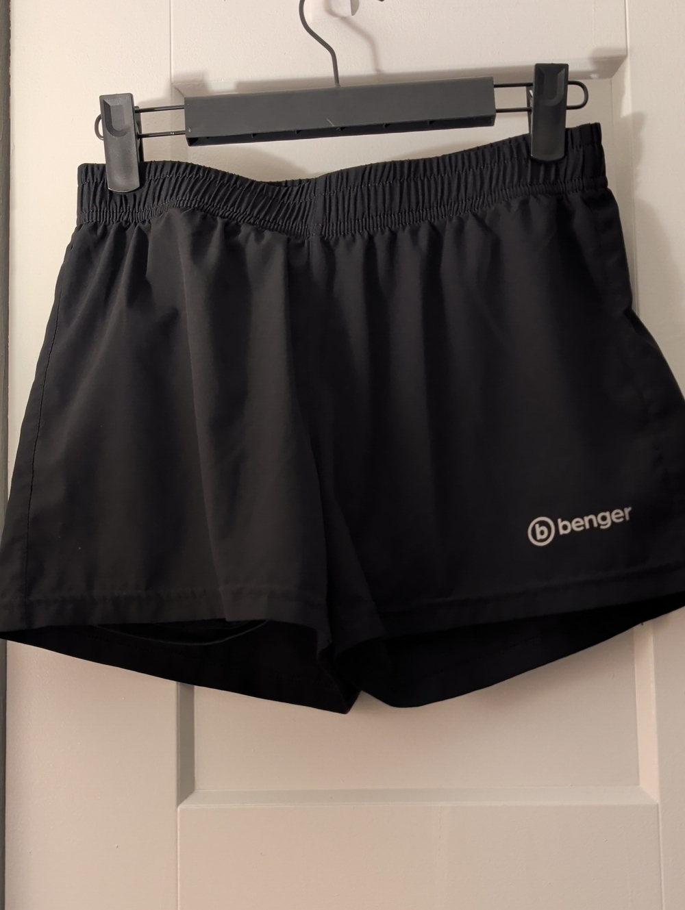 Benger Women's Black Athletic Running Shorts ( European)